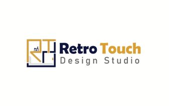 logo retro touch design studio